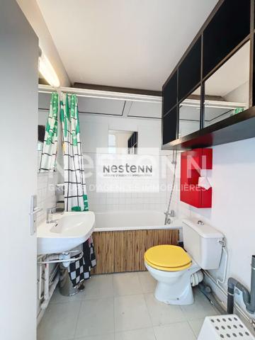Appartement T1 lumineux à louer à Bordeaux, 4ème étage, avec balcon