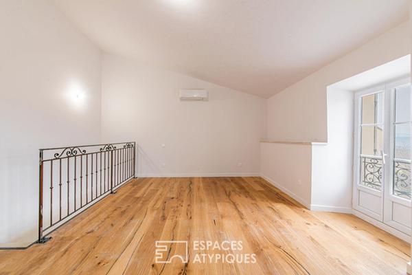 Maison de village entièrement rénovée – Balcon et vue exceptionnelle