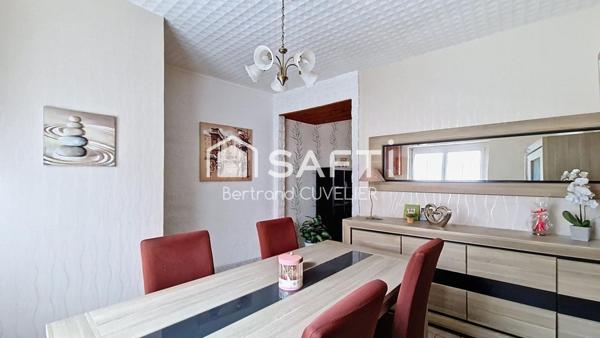 A RENOVER - maison 91 m² - jardin sud-ouest - 3 chambres - grenier