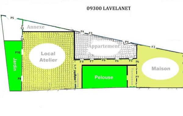 Vente Maison studio - atelier/garage Lavelanet   