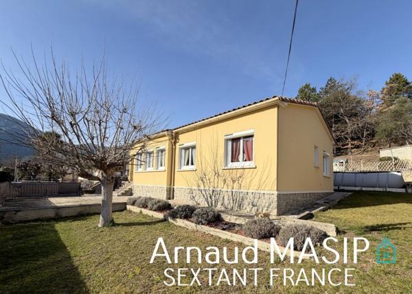 PAVILLON DE PLAIN PIED RENOVE 95M² HAB, JARDIN, TERRACES, GARAGE, ATELIER, PROCHE COMMODITES