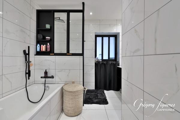 Tartaras (42800) – Quartier de Murigneux – Appartement T3 traversant avec jardin, cave et stationnement