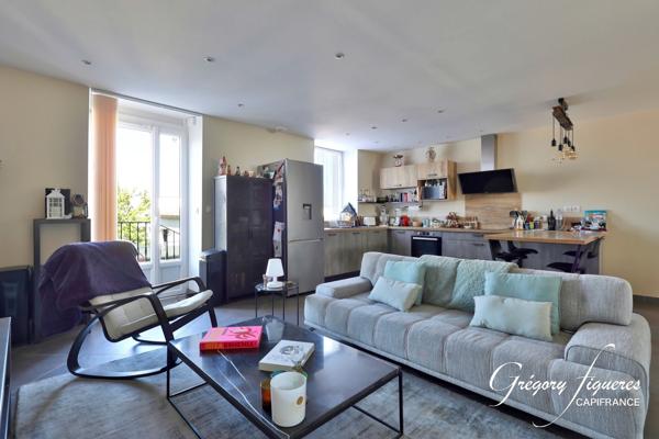 Tartaras (42800) – Quartier de Murigneux – Appartement T3 traversant avec jardin, cave et stationnement