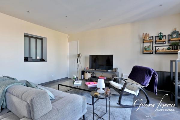 Tartaras (42800) – Quartier de Murigneux – Appartement T3 traversant avec jardin, cave et stationnement