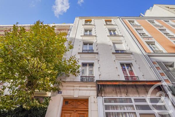 Appartement F2 à vendre  2 pièces - 34,25 m2 PARIS - 75020
