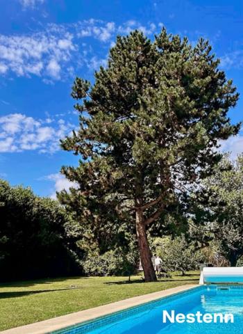 PROPRIÉTÉ FAMILIALE 6 CHAMBRES + BUREAU PISCINE OUISTREHAM