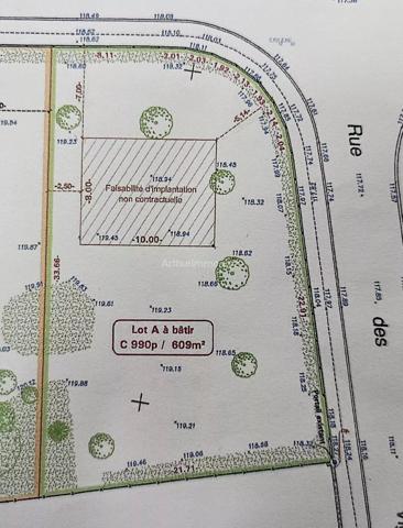 Vente Terrain 609 m2 à Fontenay-Lès-Briis