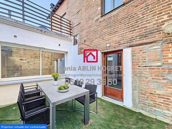 Maison de ville  3 chambres avec garage et terrasse