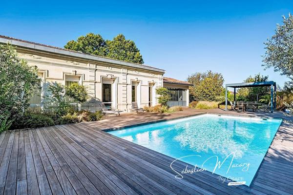 Maison famillaie 5 chambres - 2 bureaux - Piscine