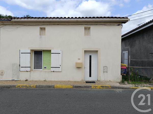 Maison à vendre  3 pièces - 57 m 2   COUTRAS  - 33