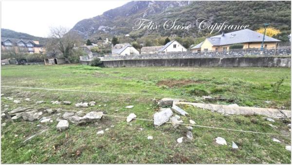 Terrain à vendre AGOS VIDALOS (65) de 900m2 Secteur recherché , proche Argeles-Gazost et Lourdes