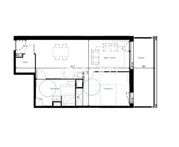 DERNIERE OPPORTUNITÉ GRAND T2 BLAGNAC