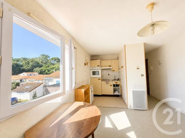 Appartement T1 à vendre  1 pièce - 21,20 m 2   JARD SUR MER  - 85