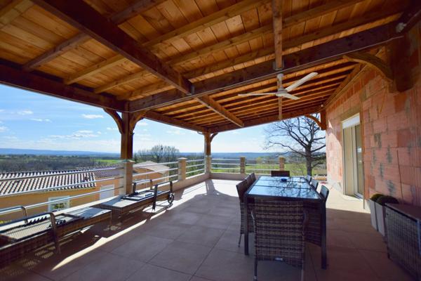 Maison 4 chambres, au calme, vue imprenable