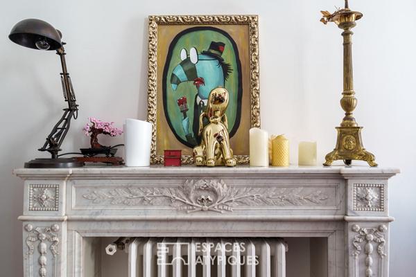 Hôtel particulier en coeur de ville et sa terrasse sur les toits