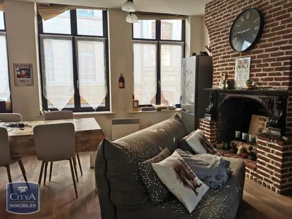 Appartement à louer 2 pièces 42.9m² Lille (59000)