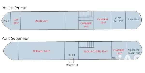 Appartement à vendre 6 pièces 230 m² Saintry-sur-Seine