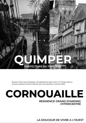 Studio à vendre 27 m² Quimper