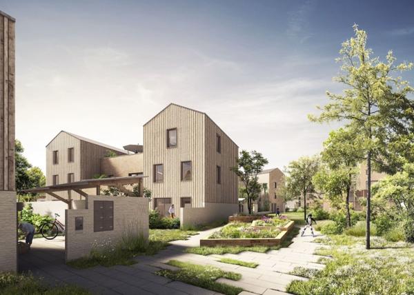 Logement T3 situé au sein de la résidence innovante et écoresponsable « Conversation » (signée Quartus) à ANGERS