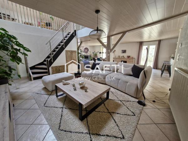 Maison 4 chambres + studio indépendant !