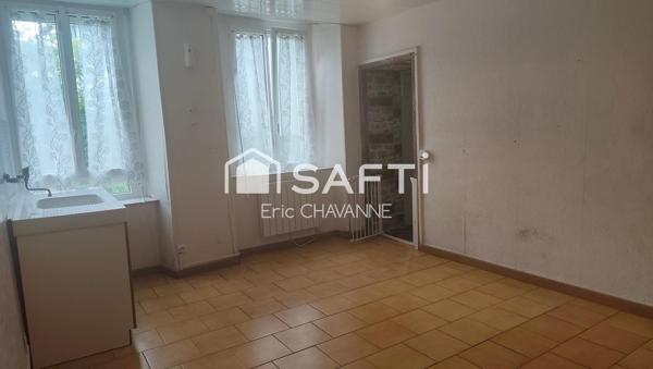 Deux appartements et garage, belle rentabilité