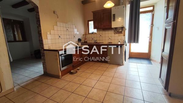 Deux appartements et garage, belle rentabilité