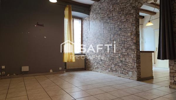 Deux appartements et garage, belle rentabilité