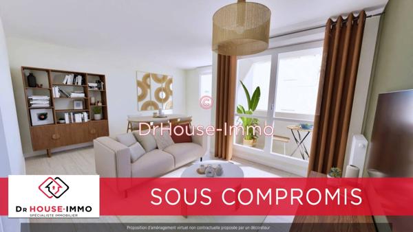 Appartement à vendre 3 pièces de 64 m²