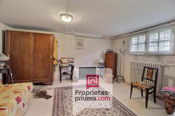VILLEMANDEUR, PAVILLON LUMINEUX 73 m2  + VERANDA 11 m2, PLEIN SUD, SOUS-SOL TOTAL, TERRAIN 602 m2