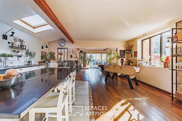 Maison familiale avec piscine à l’Aiguillon