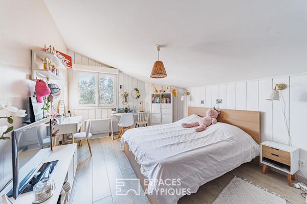 Maison familiale avec piscine à l’Aiguillon