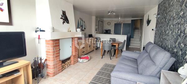 Maison de village 2 terrasses, 2 chambres.