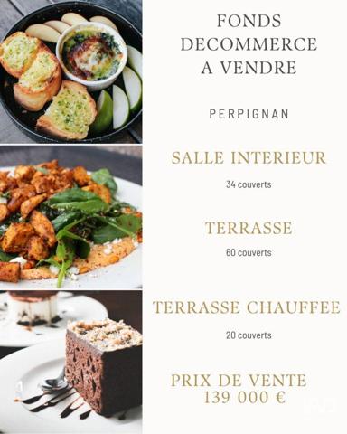Restaurant à vendre 100 m² Perpignan
