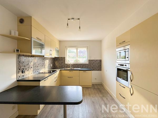 Maison familiale, 5 chambres, 1 garage, jardin - Hennebont, rive droite.