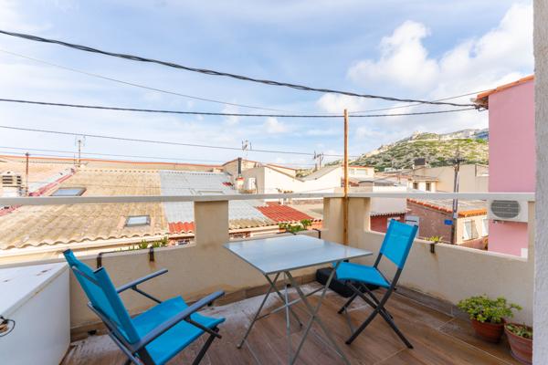 Marseille (13008) RARE - Cabanon avec terrasse aux Goudes