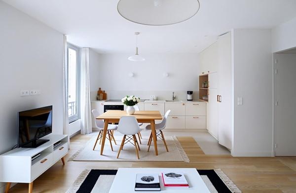 Élégant appartement rénové de 54 m²