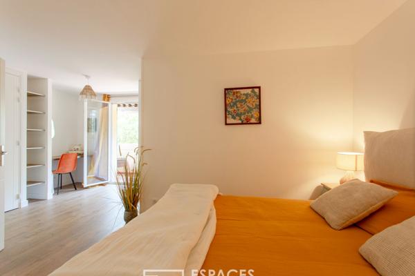 Écrin de sérénité entre Uzès et Avignon : villa d’exception repensée avec élégance