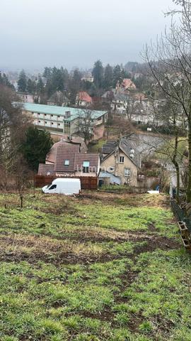 Terrain à bâtir 820 m² à Thann, expo plein sud, permis accordé