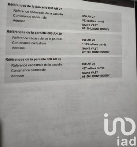 Terrain à vendre 2 143 m² Logny-Bogny
