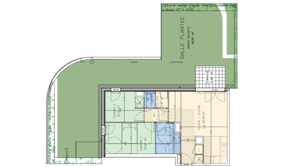 Appartement à vendre 3 pièces 63 m² Bormes-les-Mimosas