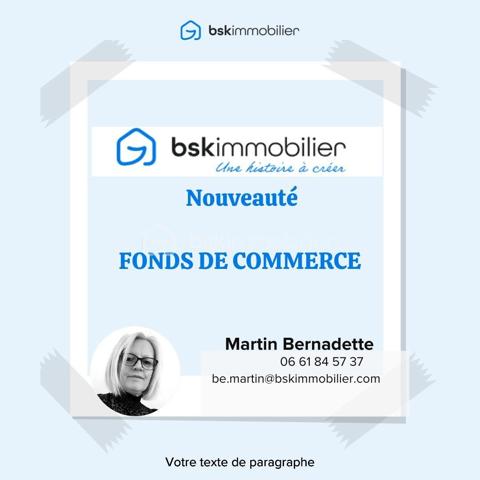 - GRETZ ARMAINVILLIERS -

FONDS DE COMMERCE  - Salon de Coiffure CLIMATISÉ  de 55 M2 - Façade de 10 m - Exploité depuis 18 ans avec une clientèle établie - entouré de NOMBREUX commerces et de parking gratuit.
Ce fonds de commerce dispose d'une surface totale de 55 M2, incluant un espace laboratoire avec évier et emplacement de lave-linge ainsi qu'un WC avec le ballon d'eau.
Il est équipé de 3 bacs de shampoing et de 7 postes de coiffage.

Fort potentiel de développement  - Avec de nombreuses options  - Barbier - Onglerie - esthétique ....

Il dispose également d'une place de stationnement dans une cour privée.

Je reste à votre disposition pour tous renseignements complémentaires concernant ce bien