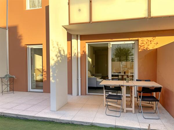 Appartement 2 pièces avec jardin