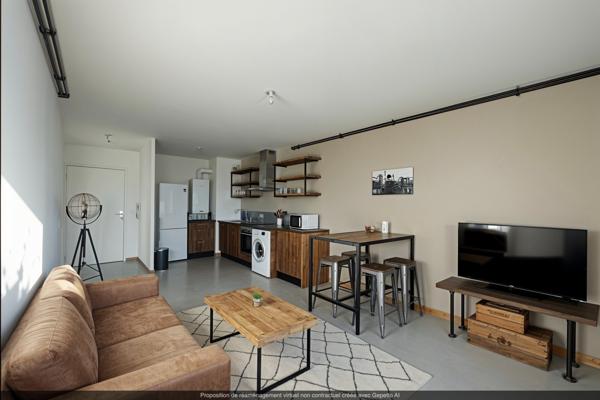 Appartement 2 pièces avec jardin