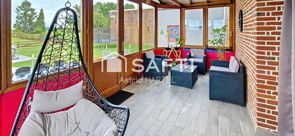 Longère individuelle de 180 m² avec dépendances et grand jardin