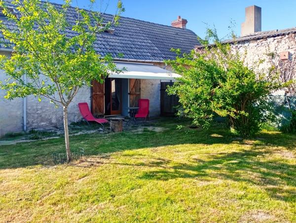 Loir-et-Cher (41) – À vendre Longère 5 pièces avec jardin – 4 chambres – Saint-Laurent-Nouan