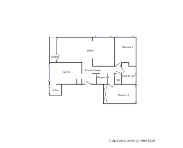 Annemasse, Idéalement situé au 4ème et dernier étage d'une copropriété avec ascenseur, cet appartement lumineux séduira particulièrement les frontaliers en quête de praticité et de confort. Proposé à 234 000 €, il combine un cadre de vie calme et une localisation ultra-centrale.

Les atouts majeurs

Localisation stratégique : À seulement 500 mètres du tramway connectant directement Genève, à 14 minutes à pied de la gare d'Annemasse (Léman Express/CEVA), et avec un arrêt de bus au pied de l'immeuble.

Espace de vie traversant : Un vaste séjour baigné de lumière de 30 m² ouvrant sur un balcon profitant d'une vue imprenable sur le Salève.

Modularité : Deux belles chambres avec placards intégrés, avec la possibilité évidente d'aménager une troisième chambre selon vos besoins.

Commodités au quotidien : Tout se fait à pied. Commerces, marché hebdomadaire le mercredi au pied de l'immeuble, écoles et lycée Jean Monnet à 10 minutes.

Caractéristiques techniques :

Cuisine indépendante et moderne avec cellier attenant.

Cave privative incluse et garage boxé de 14,57 m² en sous-sol disponible en supplément.

Charges de copropriété : 790 € par trimestre, incluant le chauffage et l'eau chaude.

Stationnement libre réservé à la résidence.

Parfait pour un premier achat immobilier ou un investissement locatif à fort rendement proche de la frontière suisse. Contactez-moi dès maintenant pour organiser une visite.