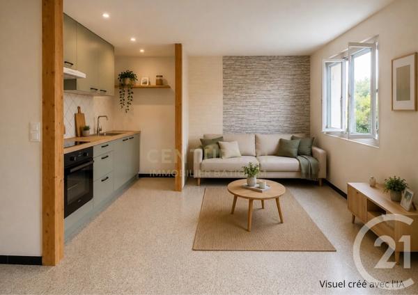 Maison à vendre  4 pièces - 61 m 2   PONT DE CHERUY  - 38