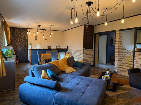 Maison entièrement rénovée, Beaux volumes, Jardin et 2 garages