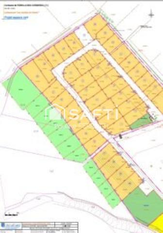 Terrains viabilisés de 315 à 509m2-LES JARDINS DE L’ALARIC