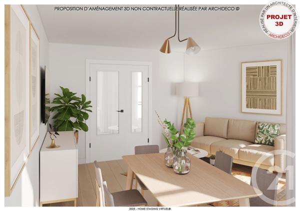 Appartement F4 à vendre  4 pièces - 73,57 m2 HERBLAY SUR SEINE - 95